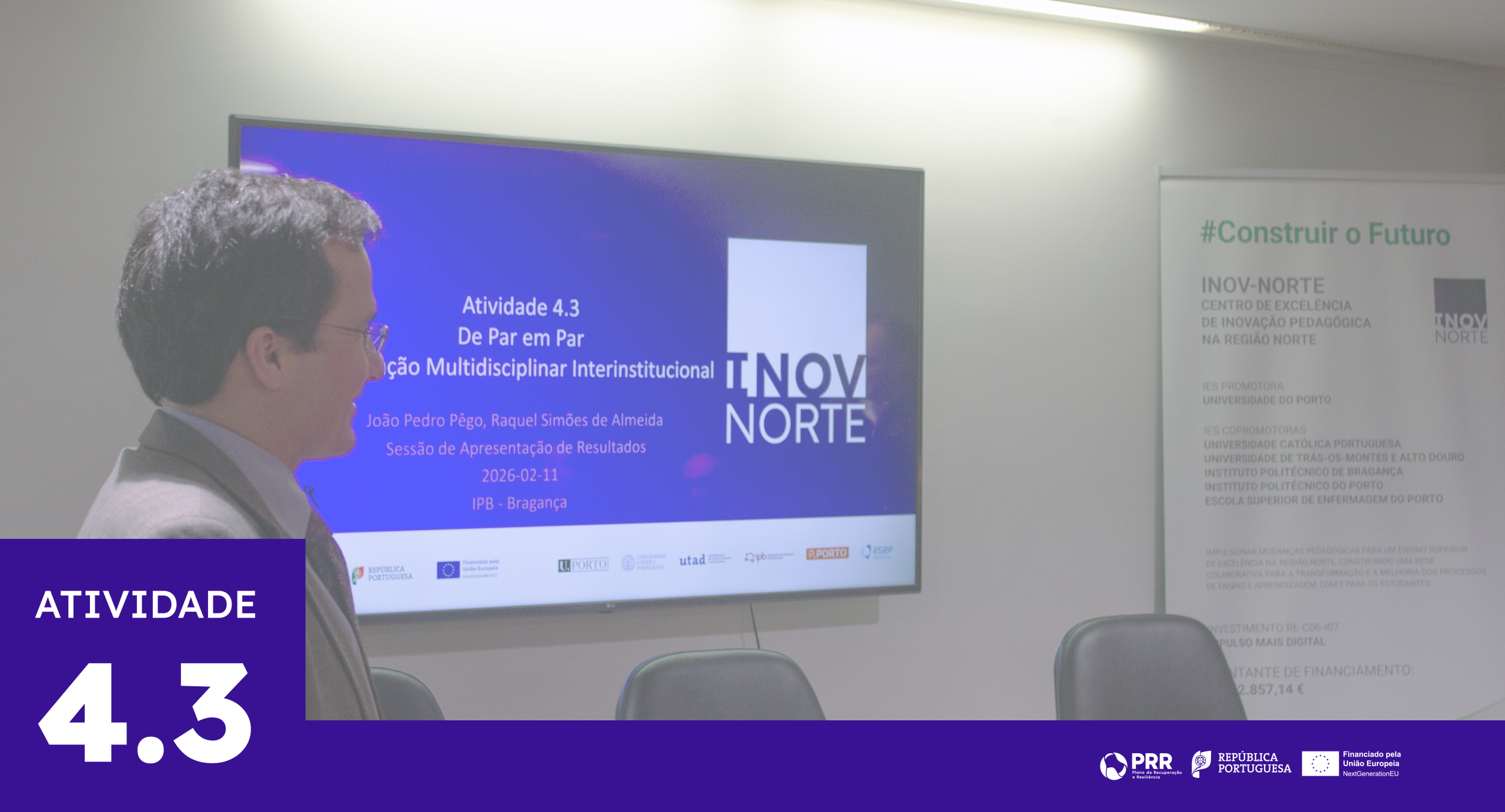 Sessão de formação presencial – De Par em Par