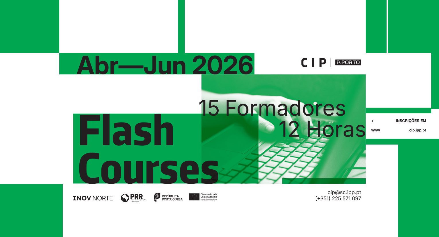 Flash Courses 2026: Formação Pedagógica de Curta Duração